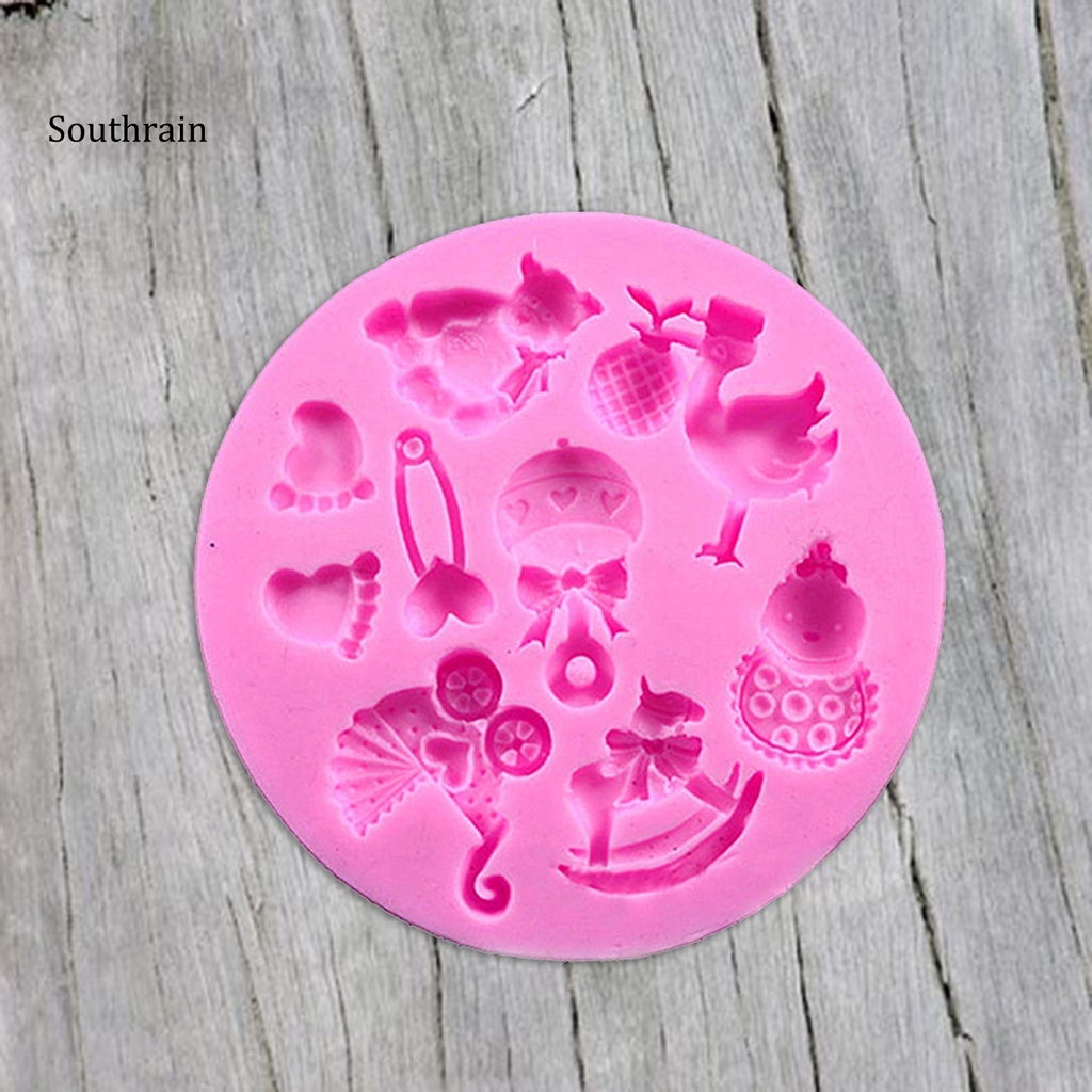 Khuôn Làm Bánh Hình Dấu Chân Gấu Thời Trang DIY