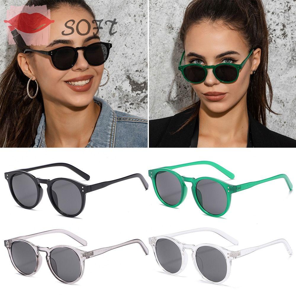 Kính Mát Gọng Nhỏ Chống Tia UV400 Phong Cách Retro Dành Cho Nam Nữ