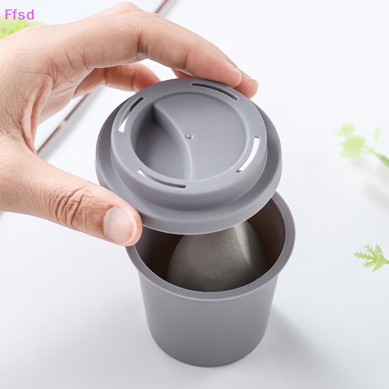 {Ffsd} Giá Đỡ Mút Trang Điểm Hình Cốc Cà Phê Rỗng Làm Đẹp * Bán Chạy