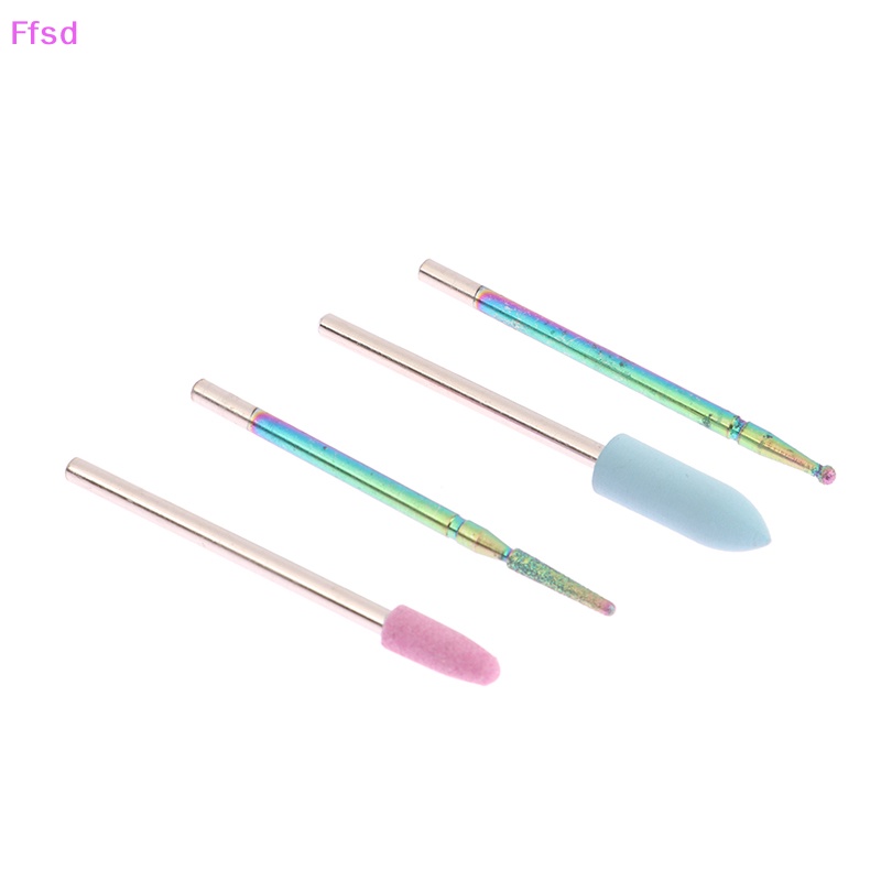 Bộ 10 Mũi Khoan Sứ / Acrylic Trang Trí Móng Tay Chuyên Dụng