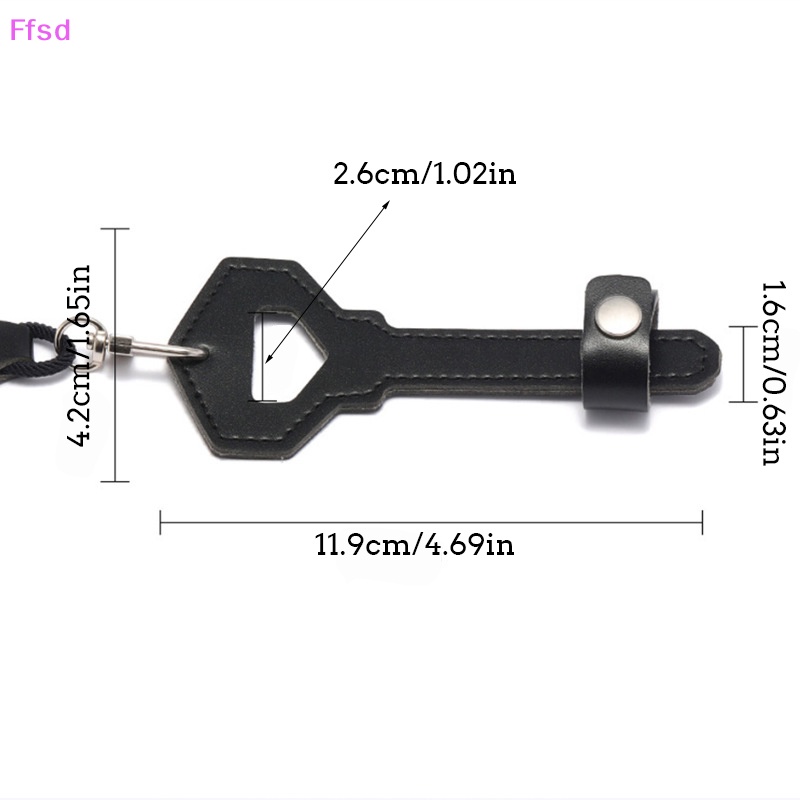 Dây Da Đeo Mắt Kính Hình Chìa Khóa Độc Đáo