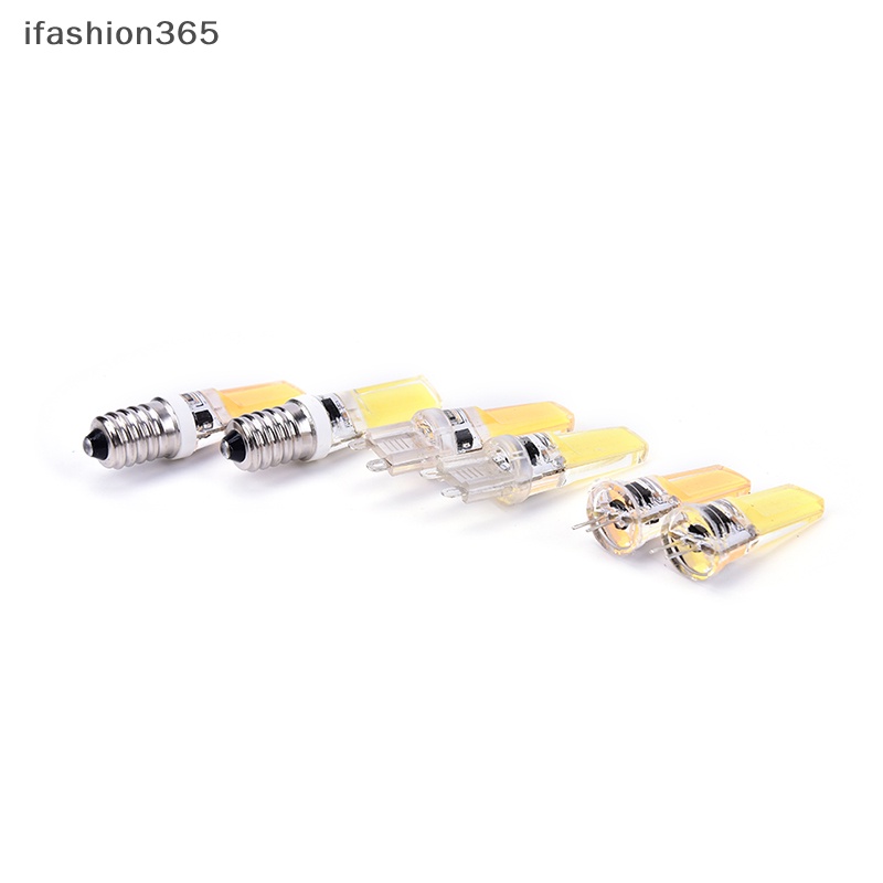 Bóng Đèn LED Mini G4 G9 E14 COB SMD 9W 220V Bằng Silicon Chuyên Dụng