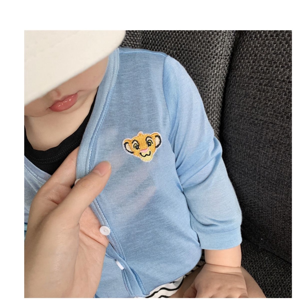 Áo Khoác Cardigan Mỏng Chống Nắng Thời Trang Mùa Hè Cho Bé