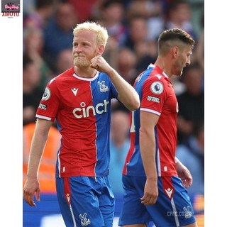Bộ đồ đá banh sân nhà Macron Crystal Palace 2023-24