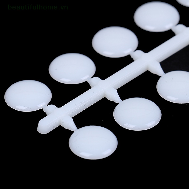 Bảng Màu Trang Trí Móng Tay 120 Lỗ Dạng Phẳng Họa Tiết Chấm Bi