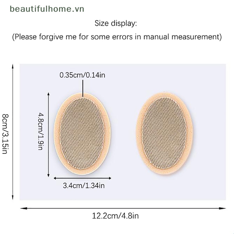 Set 2 Tấm / 4 Miếng Dán Bảo Vệ Ngón Chân Tẩy Tế Bào Chết