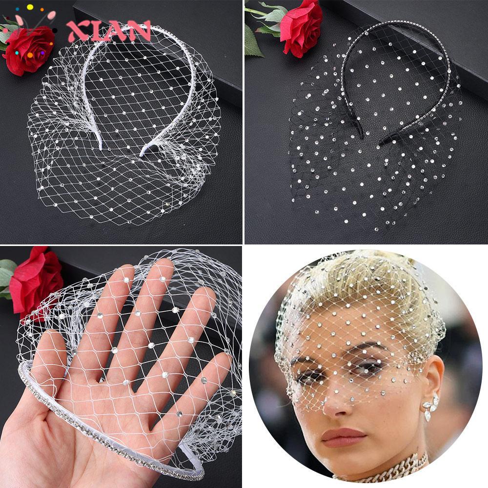 Mạng Che Mặt Phụ Kiện Trang Điểm Cô Dâu Ngày Cưới