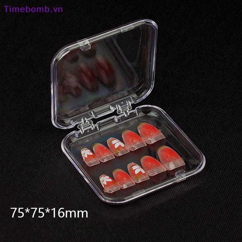 # Túi Đeo Chéo Thời Trang Hàn Cho Nữ # Hộp Trong Suốt Trưng Bày Móng Tay Nghệ Thuật