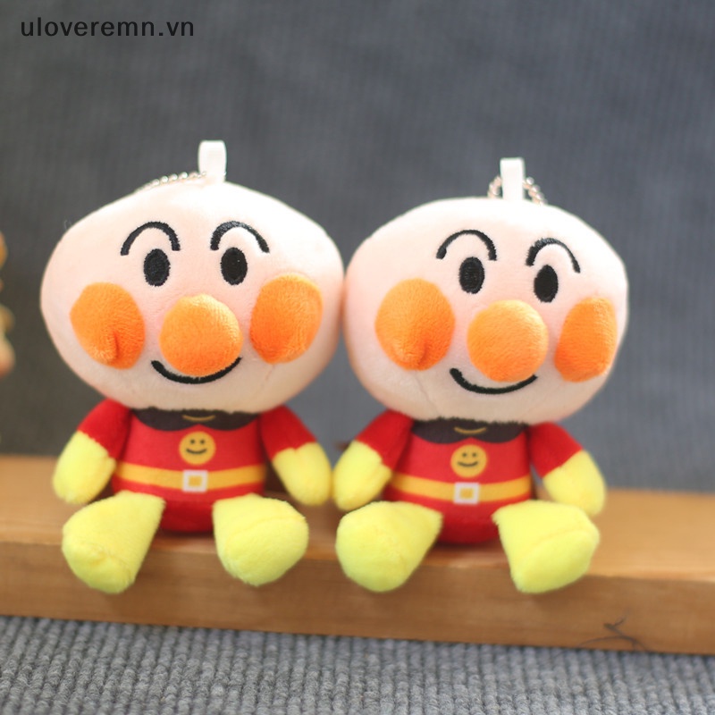 1 Búp Bê Nhồi Bông Hình Anpanman Mềm Mại 12cm
