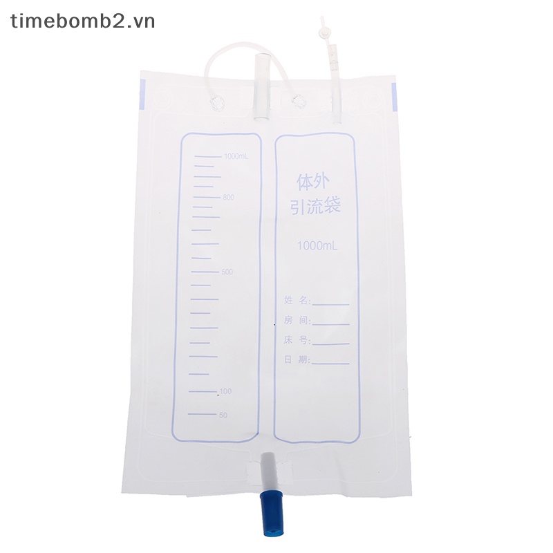 Túi Đi Vệ Sinh Dung Tích 1000ml Tiện Dụng Cho Nam Và Nữ