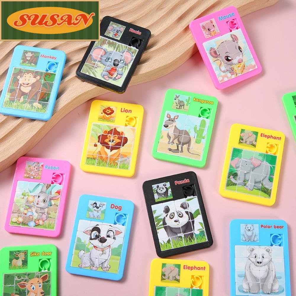 Bộ Xếp Hình 16 Khung Hình Các Con Vật Cho Bé