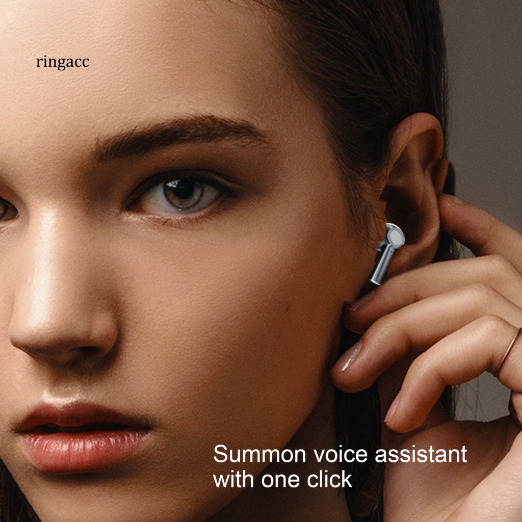 1 Cặp Tai Nghe Nhét Tai Nano3 Không Dây Chống Nước Trong Suốt Giảm Tiếng Ồn Điều Khiển Cảm Ứng