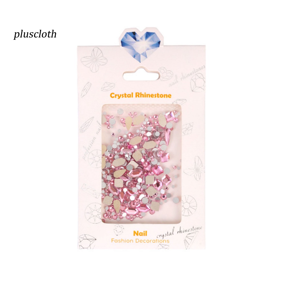 1 Túi Phụ Kiện Trang Trí Móng Tay Tạo Hiệu Ứng 3D Màu Sắc Tươi Sáng Dễ Sử Dụng