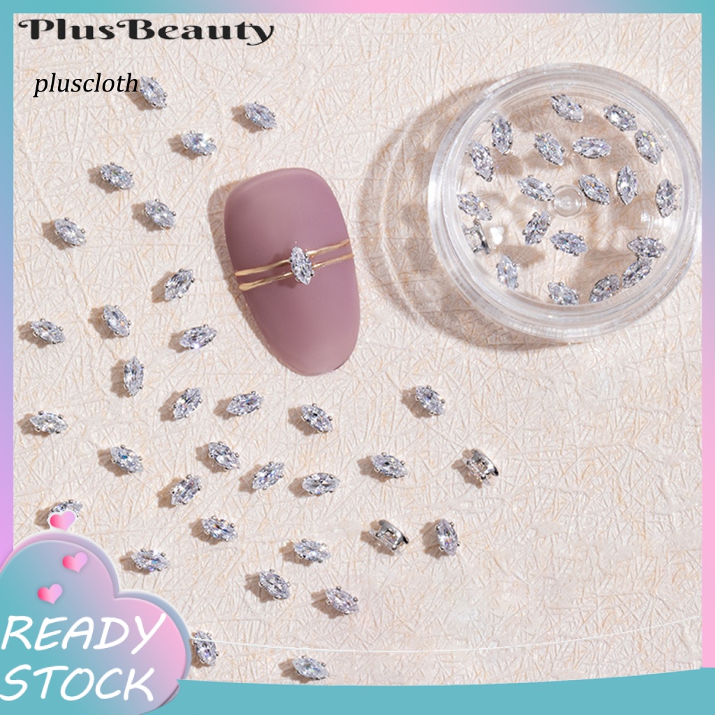 1 Hộp Phụ Kiện Trang Trí Móng Tay Nghệ Thuật Tạo Hiệu Ứng 3D Bằng Hợp Kim DIY