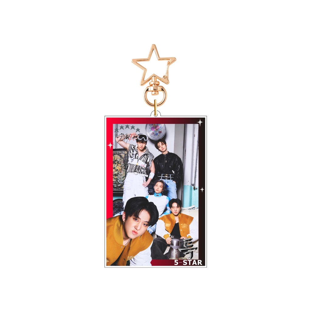 Móc Khóa Khung Ảnh 5 Sao Kpop StrayKids