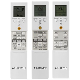 Điều khiển từ xa thay thế ar-rem5e ar-reb1e ar-rem1u cho máy điều hòa fujitsu general ar-ref1u ar-red1u ar-ref3e ar-rew4e