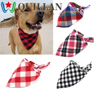 Khăn choàng cổ hình tam giác bằng cotton họa tiết kẻ sọc có thể giặt sạch dành cho cún cưng/ mèo cưng