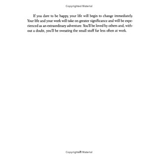 Don't Sweat The Small Stuff At Work