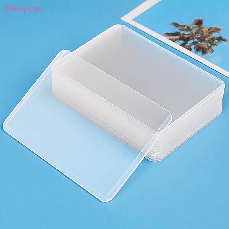 Bộ 10 Bao Đựng Thẻ Hàn Quốc Trong Suốt Mới