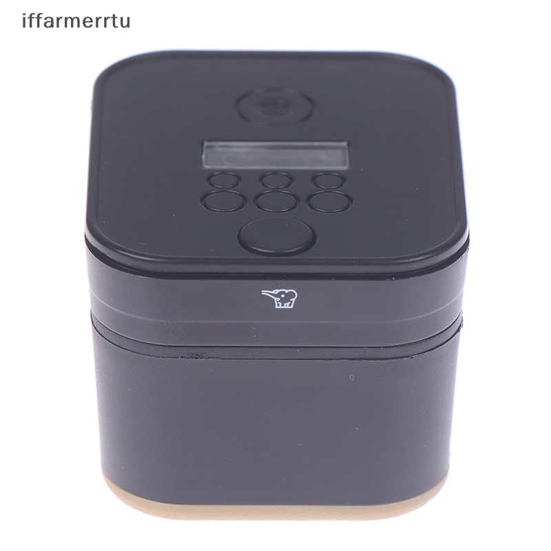 Mô Hình Nồi Cơm Điện Nấu Ăn Mini Tỉ Lệ 1: 12 Trang Trí Nhà Búp Bê