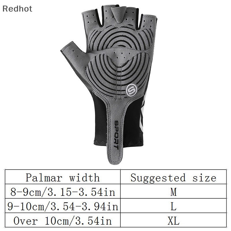 1 Đôi Găng Tay Xe Đạp Nửa Ngón Chống Trượt