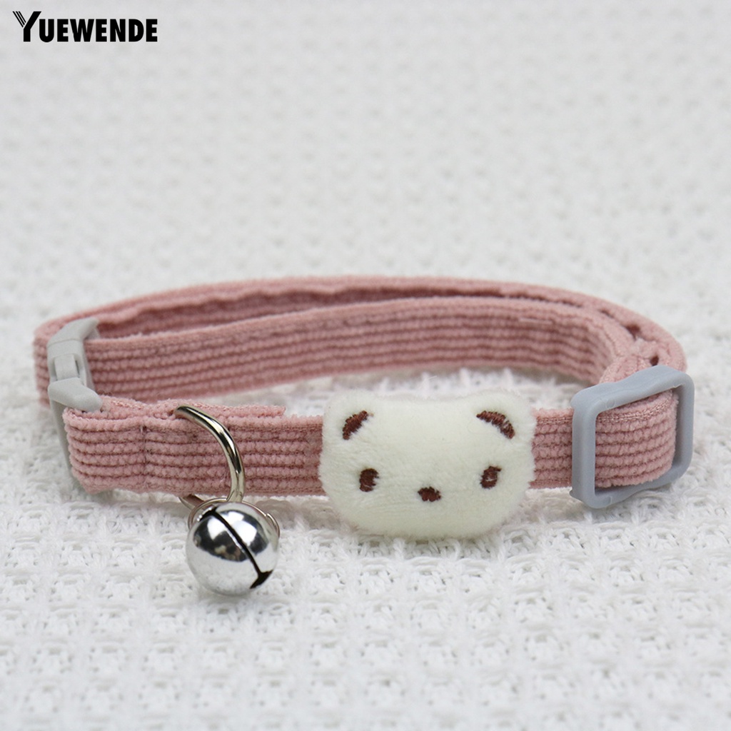 Vòng Cổ Co Giãn Thoáng Khí Gắn Chuông Thời Trang Cho Thú Cưng