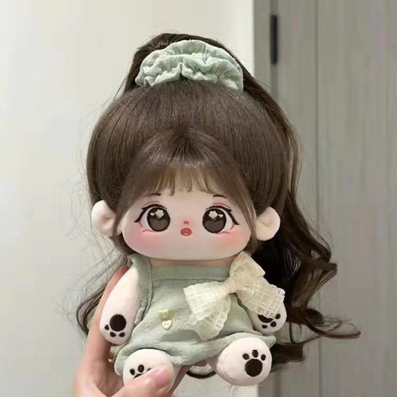 Búp Bê Bé Gái Vải Cotton 20cm Màu Nude Đáng Yêu