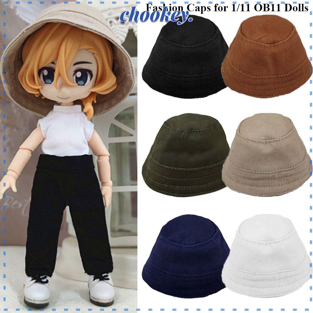 CHOOKEY Mũ Tai Bèo Hình Động Vật Thời Trang Cho Búp Bê OB11