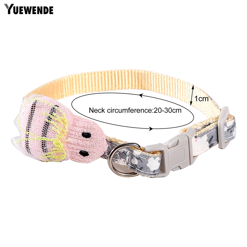 Vòng Cổ YQ.E Hình Dạng Đáng Yêu Thời Trang Có Thể Điều Chỉnh Cho Thú Cưng