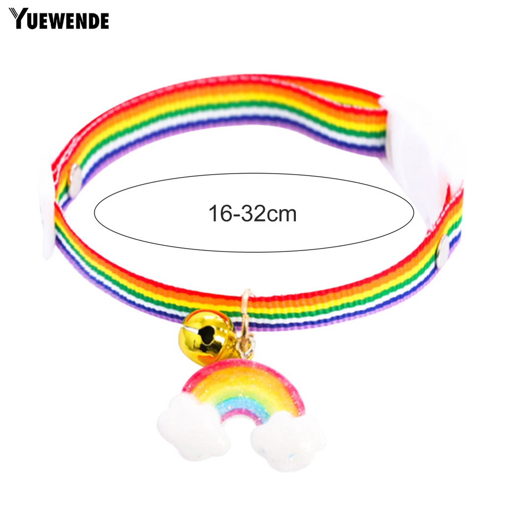 Vòng Cổ Cầu Vồng YQ.E Có Thể Điều Chỉnh Cho Thú Cưng