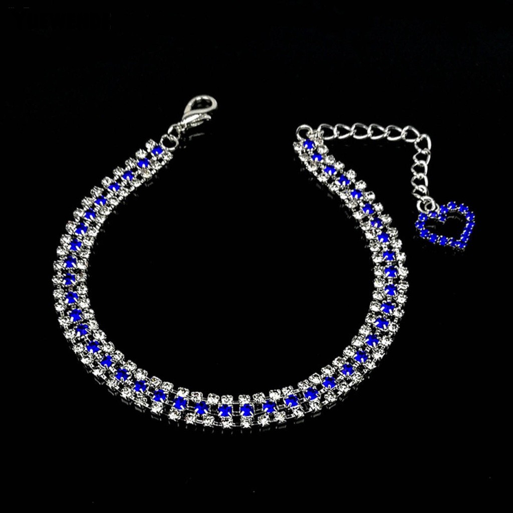 Vòng Cổ Hình Trái Tim Bằng Đồng Chống Dao Thời Trang Cho Thú Cưng