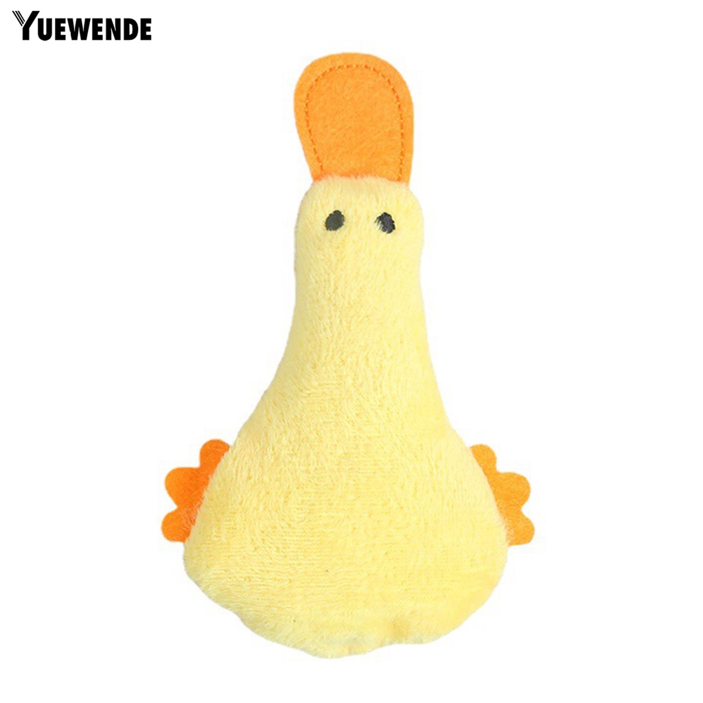 Vịt Nhồi Bông YQ.E Có Âm Thanh Dễ Thương Cho Mèo Cưng