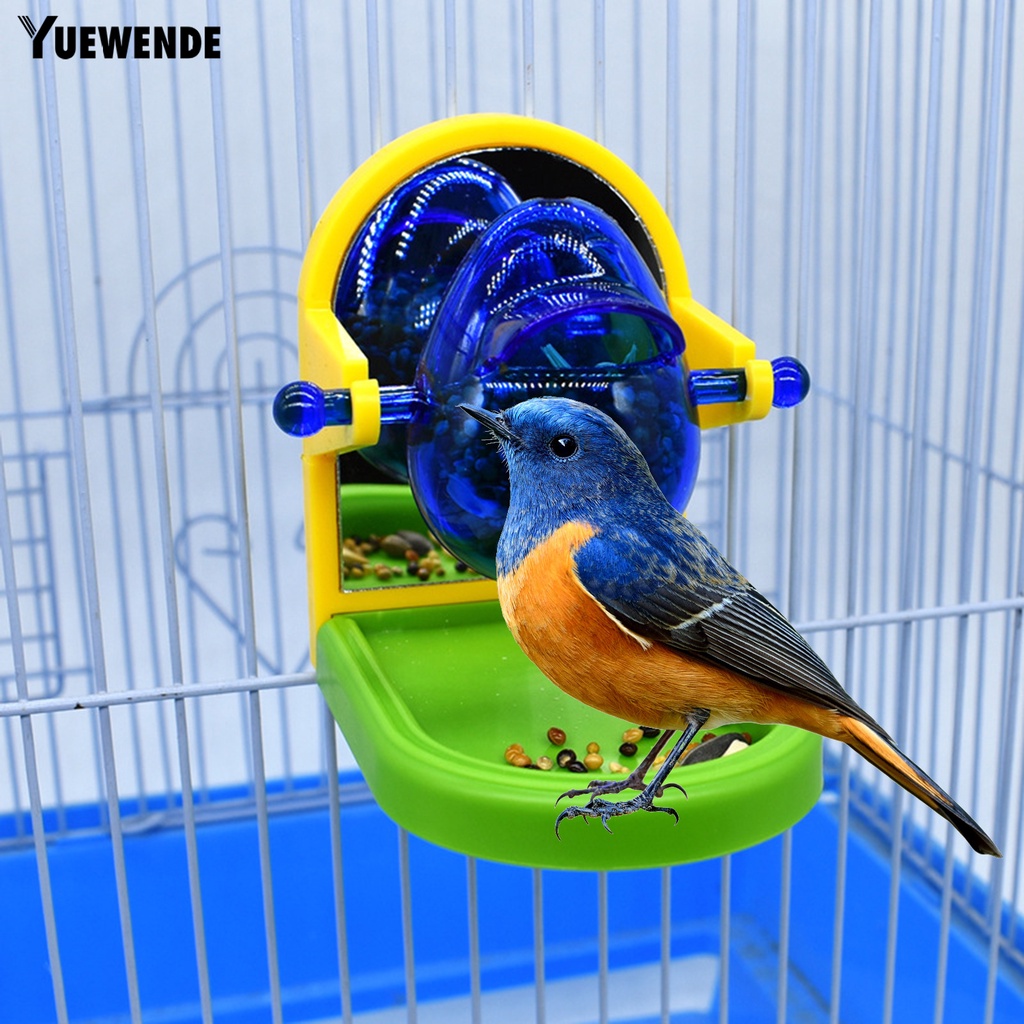 Đồ Chơi Ngôi Nhà Đựng Thức Ăn Chống Rò Rỉ Dành Cho Chim Vẹt