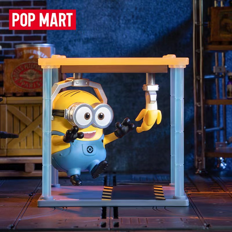 ★Đồ Chơi HGTOYS Hg Hg HGTOYS★   Búp Bê POPMART Little Man Bí Mật Đế Màu Vàng Trang Trí Hợp Thời Trang Làm