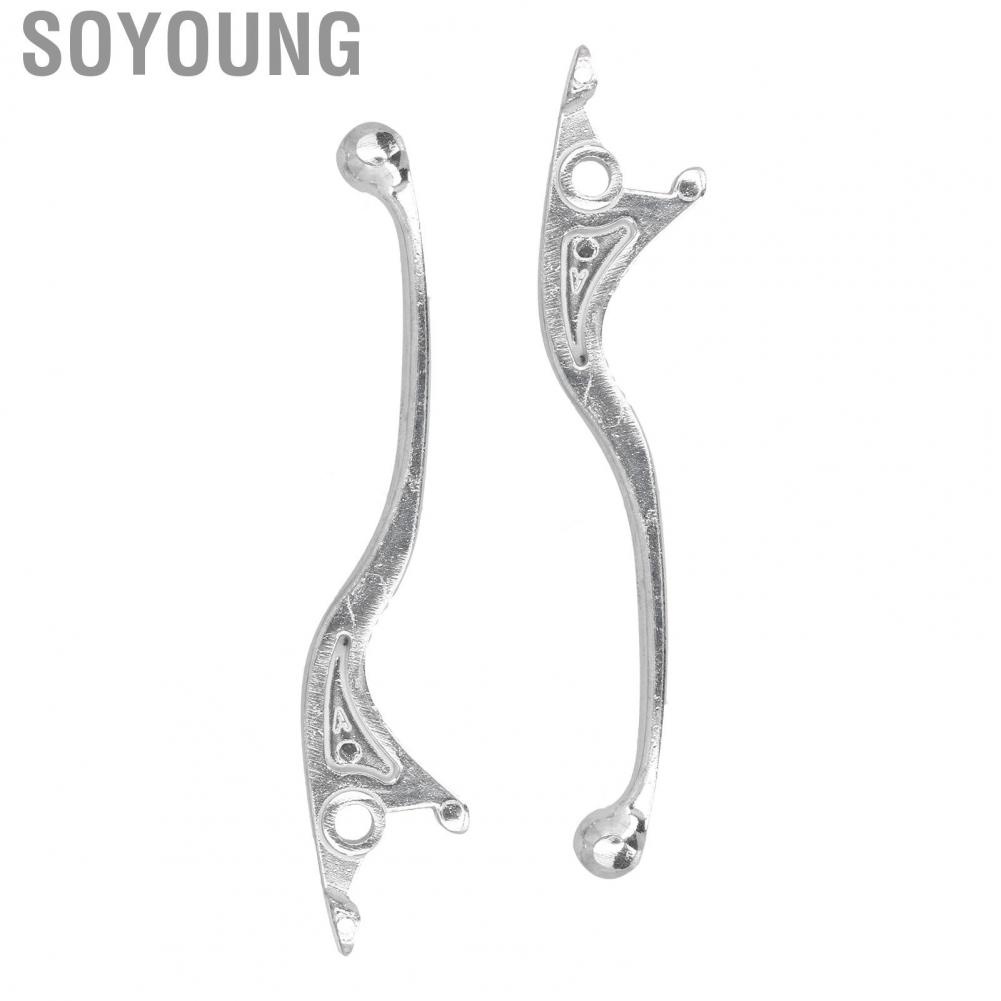 Soyoung Brake Handle Replacement  Cnc Machining Aluminum Alloy Levers for Moped And Atv Most Motorcycle