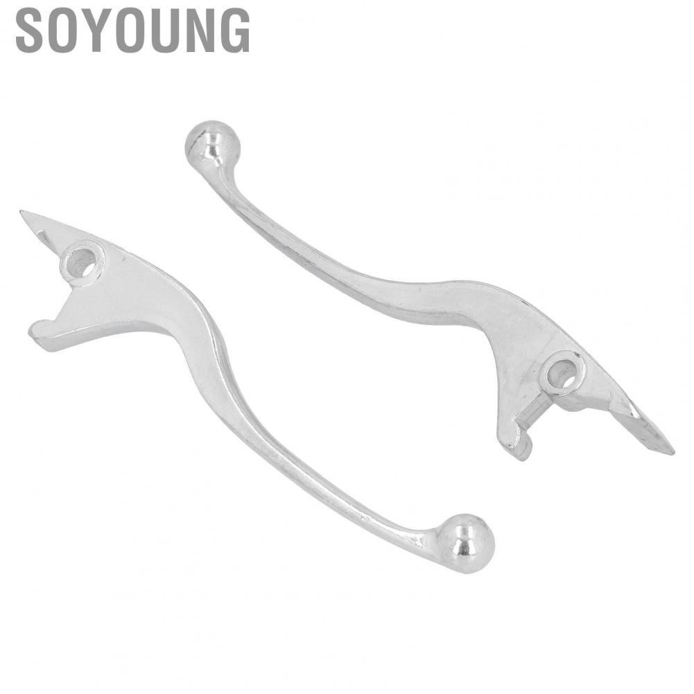 Soyoung Brake Handle Replacement  Cnc Machining Aluminum Alloy Levers for Moped And Atv Most Motorcycle