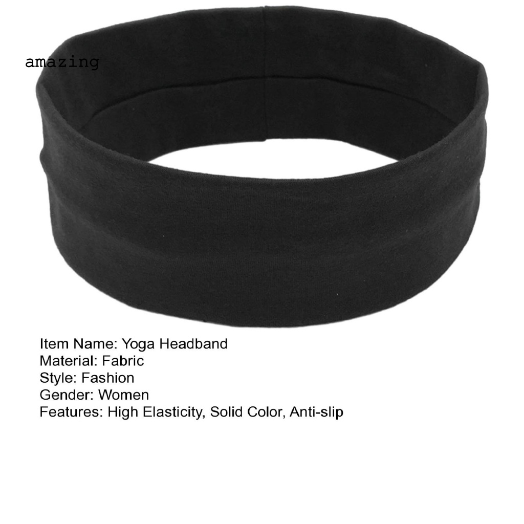 Băng Đô Thể Thao Co Giãn Thấm Hút Mồ Hôi Nhanh Khô