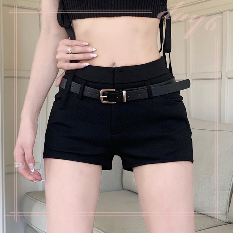 Quần Short Lưng Cao Ôm Dáng Gợi Cảm Cho Nữ