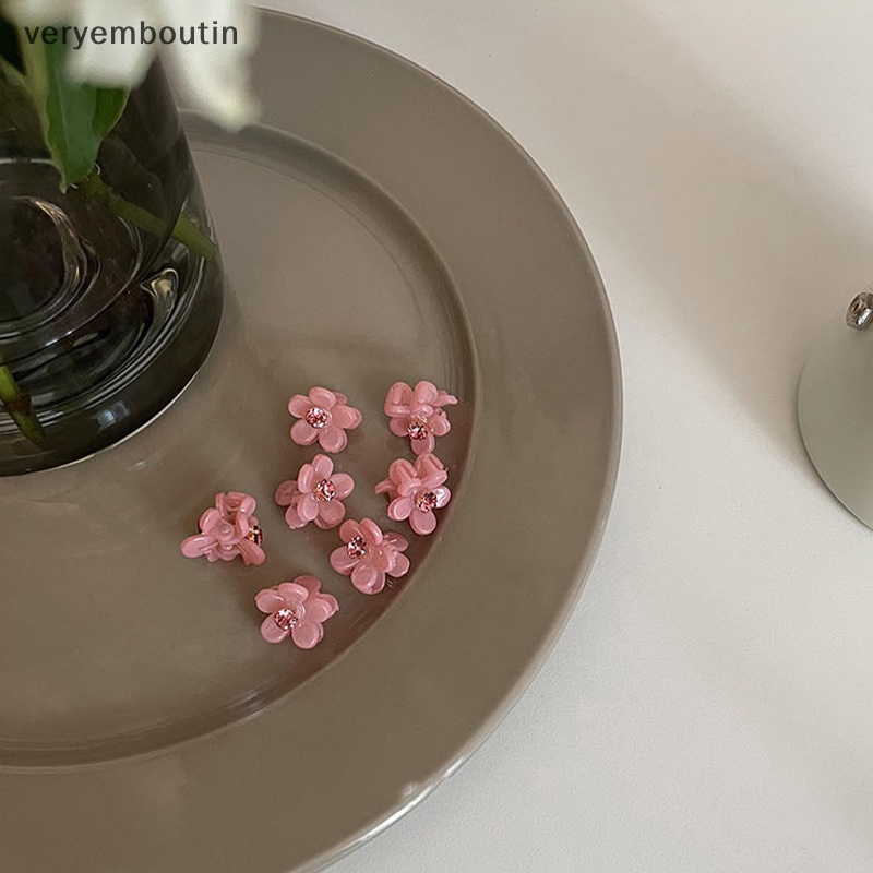 Set 5 Kẹp Tóc Hợp Kim Đính Đá Ngọc Trai Thời Trang Mùa Hè Cho Nữ