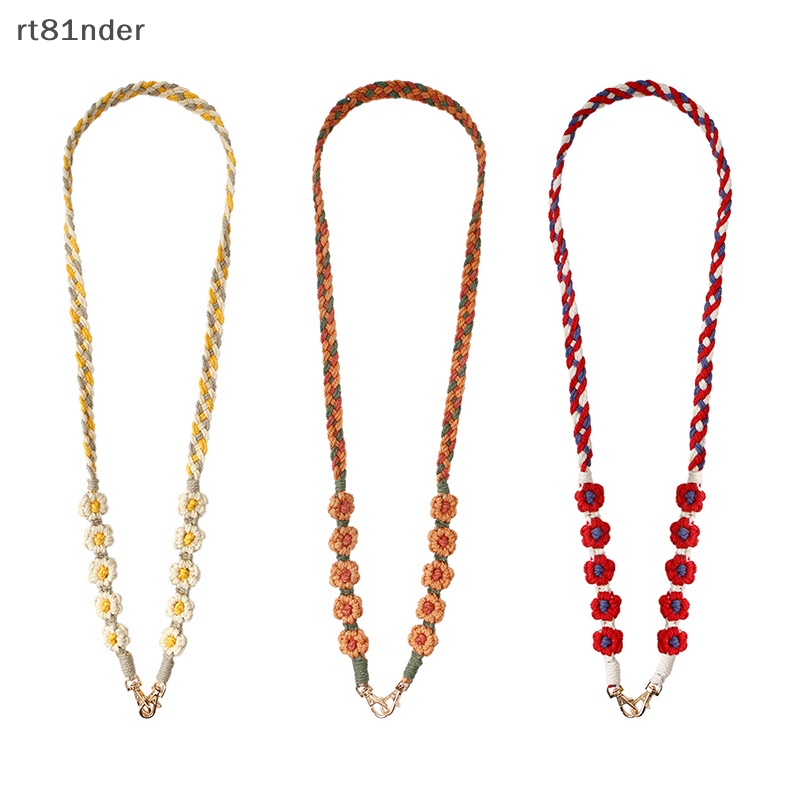 Dây Đeo Chéo Dài Hình Hoa Cúc Nhỏ Chống Thất Lạc Dạng Kẹp Thông Dụng Cho Điện Thoại rt