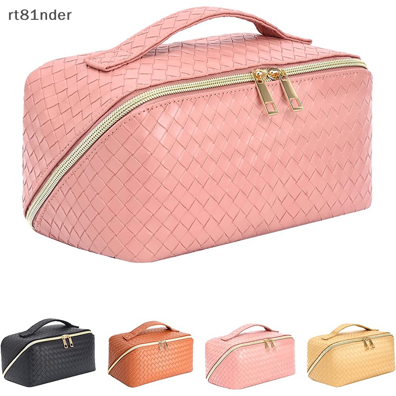 Túi Da PU Đựng Mỹ Phẩm Sức Chứa Lớn Tiện Dụng Khi Đi Du Lịch