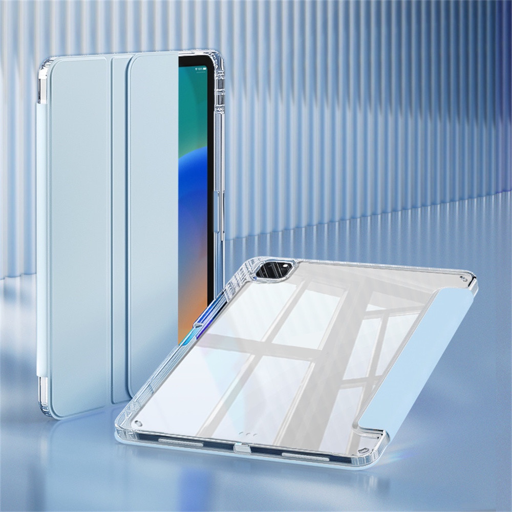 Ốp Máy Tính Bảng Bằng PC Trong Suốt Kèm Ngăn Đựng Bút Chì Nam Châm Cho Xiaomi Pad 6 Pro / MI Pad 6 Xiaomi MI Pad 6 Pro 2023 11 Inch