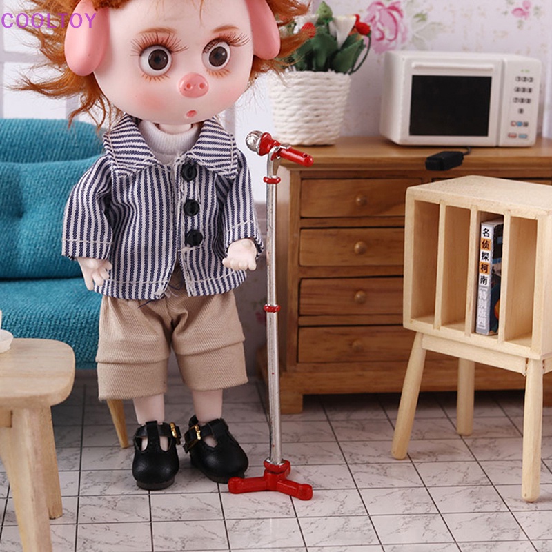 Micro Mini Tỷ Lệ 1: 12 Kèm Giá Đỡ Trang Trí Nhà Búp Bê