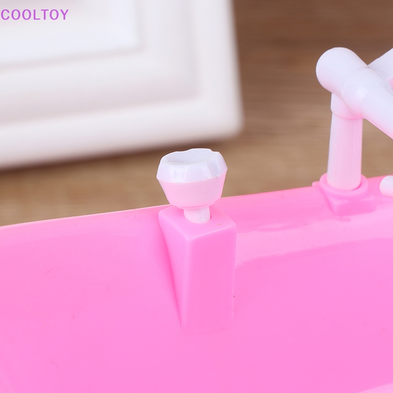 Bồn Tắm Điện Mini Tỷ Lệ 1 / 6 Độc Đáo Trang Trí Nhà Búp Bê