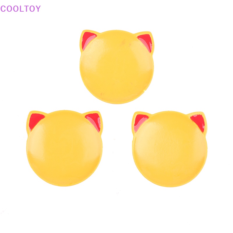 1 Đĩa Đựng Thức Ăn Mini Hình Mèo Dễ Thương Tỉ Lệ 1: 12