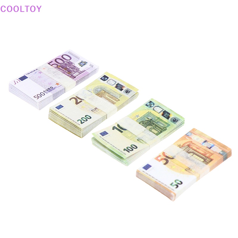 Cooltoy Set 20 Mô Hình Ngân Hàng Châu Âu Đồ Chơi Mini Cho Nhà Búp Bê