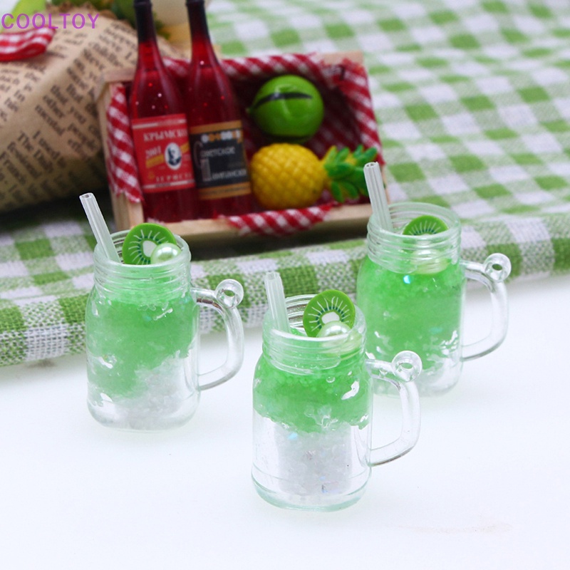 Ống Hút Dạ Quang Làm Mát Mô Hình Nhà Búp Bê DIY