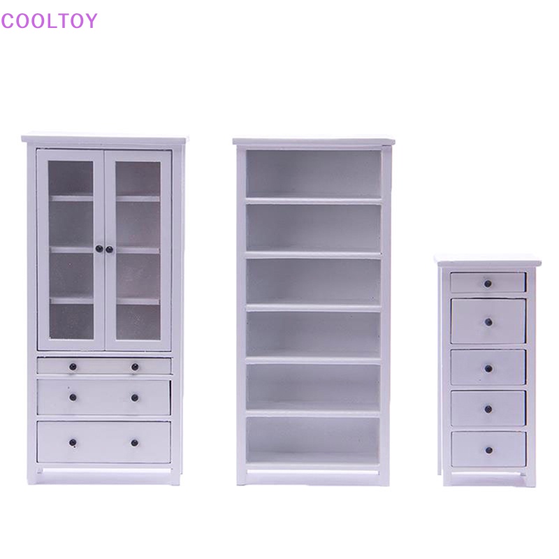 Kệ Sách Mini Tỷ Lệ 1: 12 Dùng Để Trang Trí Nhà Búp Bê