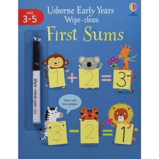 Early Years Wipe-Clean First Sums