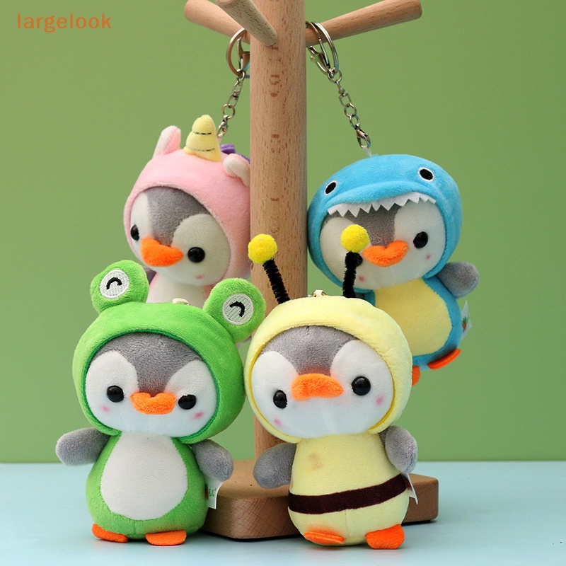 Móc Khóa Hình Chim Cánh Cụt Nhồi Bông 10CM Dễ Thương